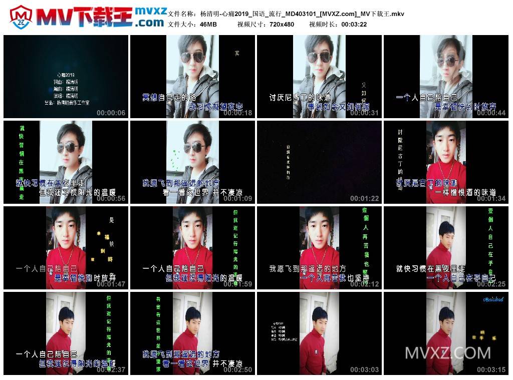 杨清明-心痛2019_国语_流行_MD403101